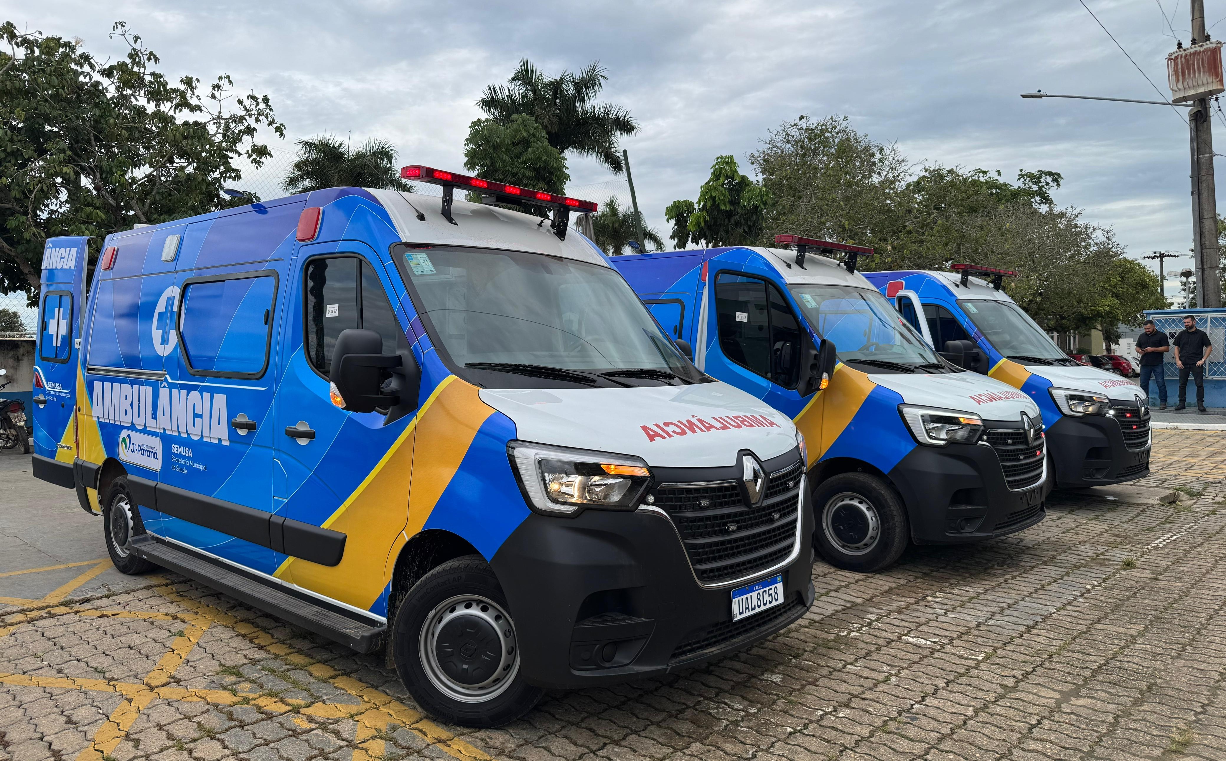 foto de capa da notícia com o título Deputado Nim Barroso destina três ambulâncias e reforça saúde de Ji-Paraná