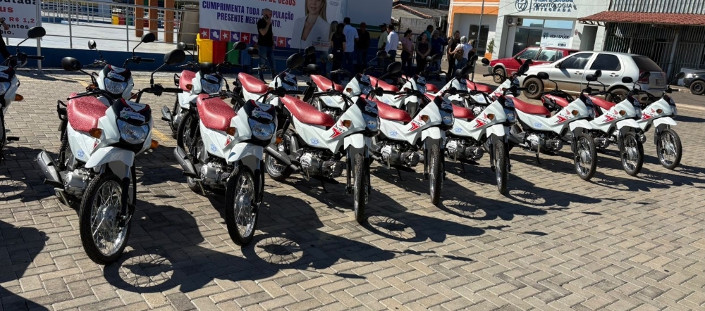 foto de capa da notícia com o título Cláudia de Jesus destina R$ 557 mil em motocicletas para agentes de saúde em Presidente Médici
