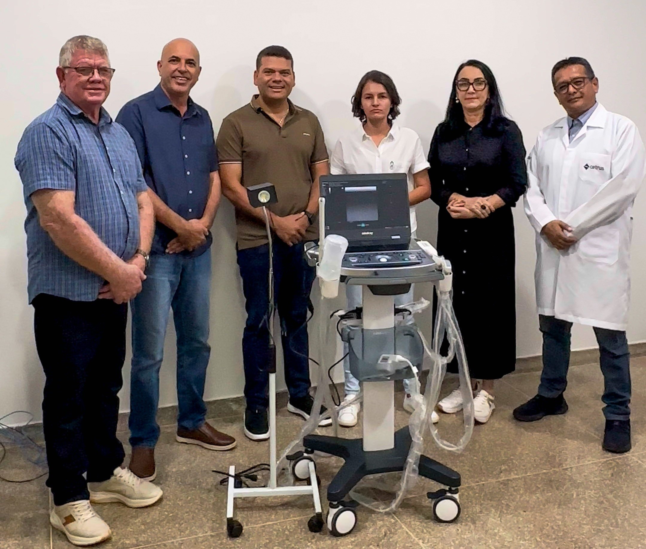 foto de capa da notícia com o título Ismael Crispin destina aparelho de ultrassonografia e fortalece atendimento no distrito de Nova Estrela