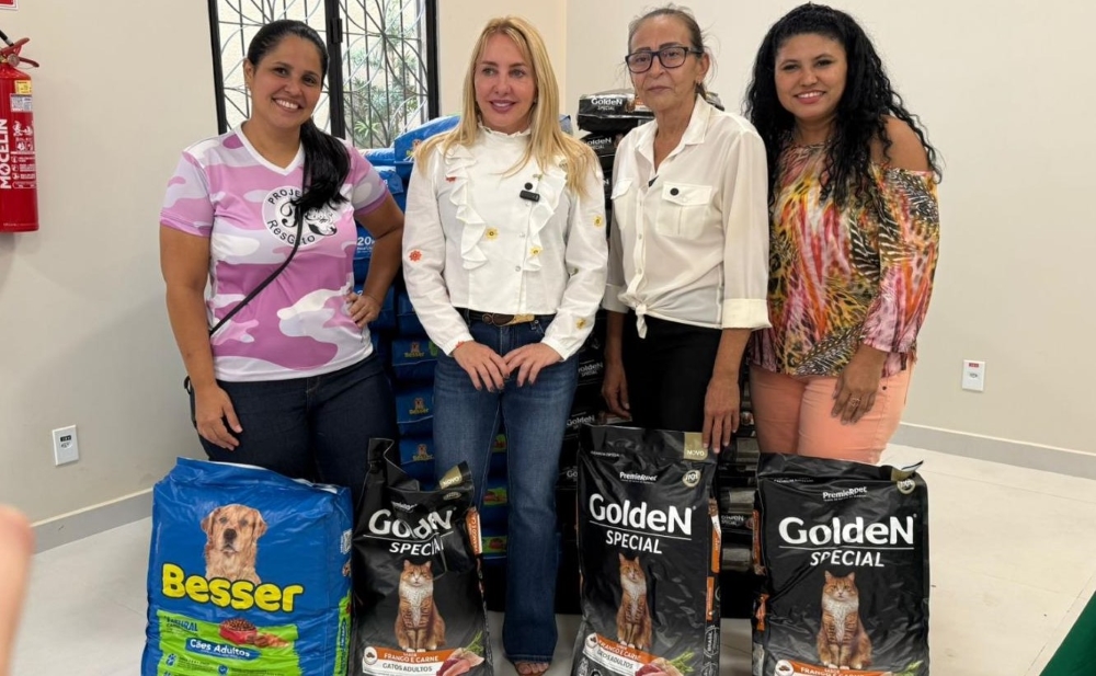 foto de capa da notícia com o título Ieda Chaves destina R$ 300 mil para investimentos na proteção de cães e gatos em Porto Velho