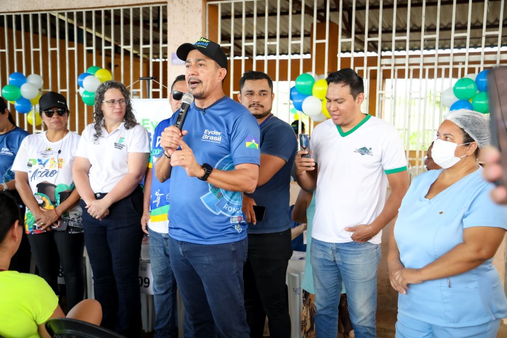 foto da notícia com o título Eyder Brasil promove 5ª edição do “Cidadania no Bairro” na zona Sul de Porto Velho