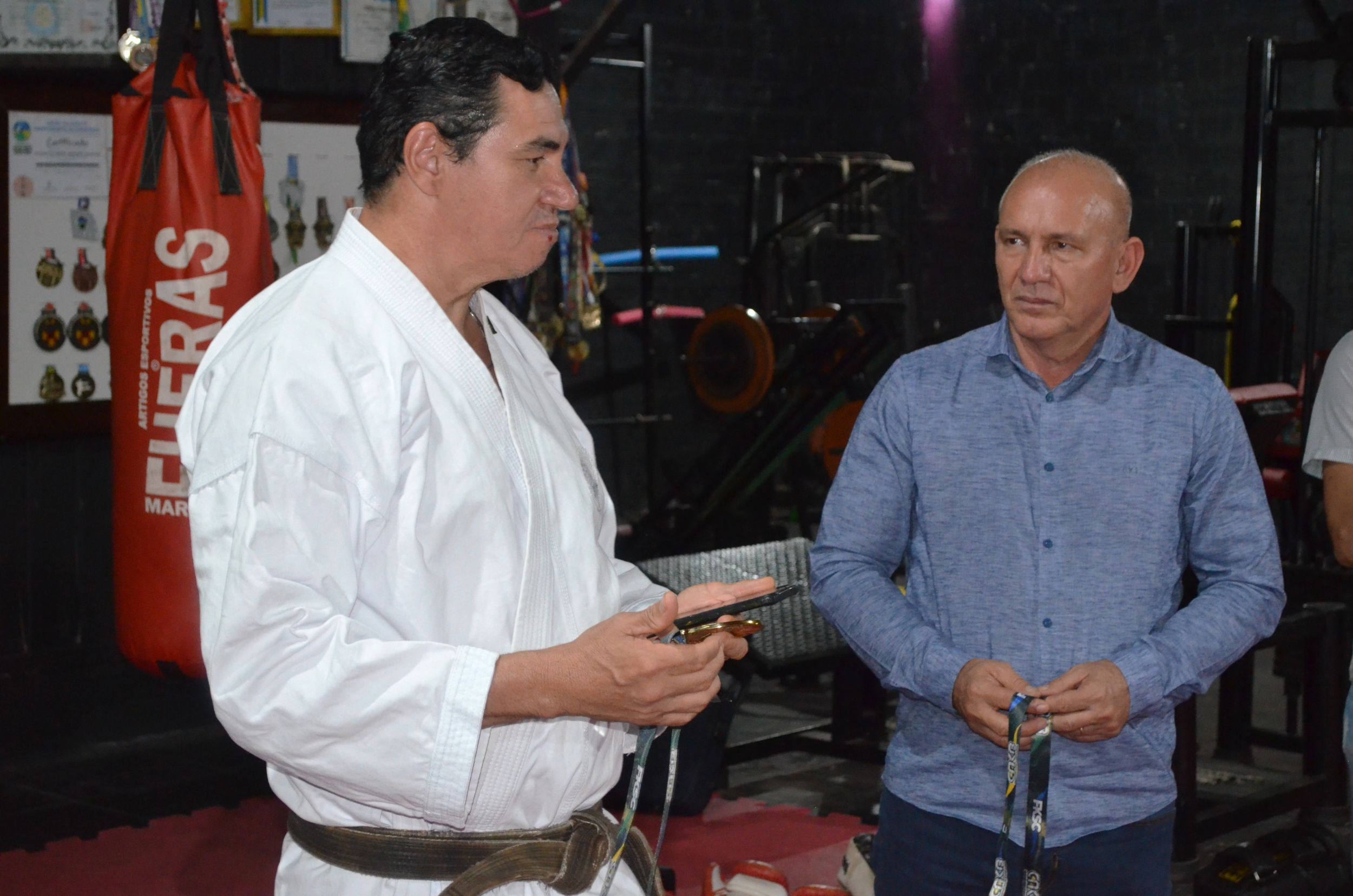 foto de capa da notícia com o título Apoio de Ezequiel Neiva transforma realidade do karatê em Espigão do Oeste