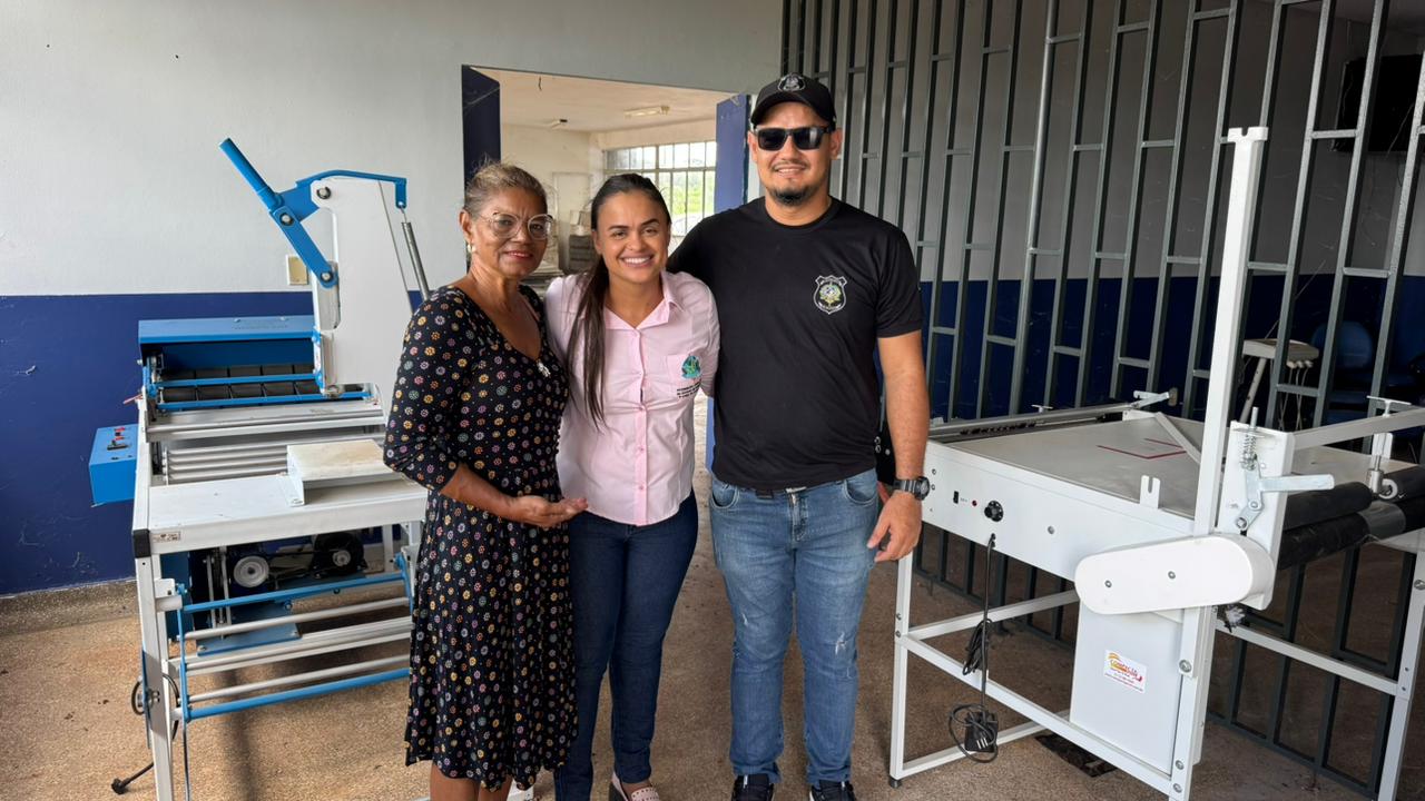 foto de capa da notícia com o título Projeto de ressocialização é acompanhado por Dra. Taíssa na Penitenciária Regional de Nova Mamoré