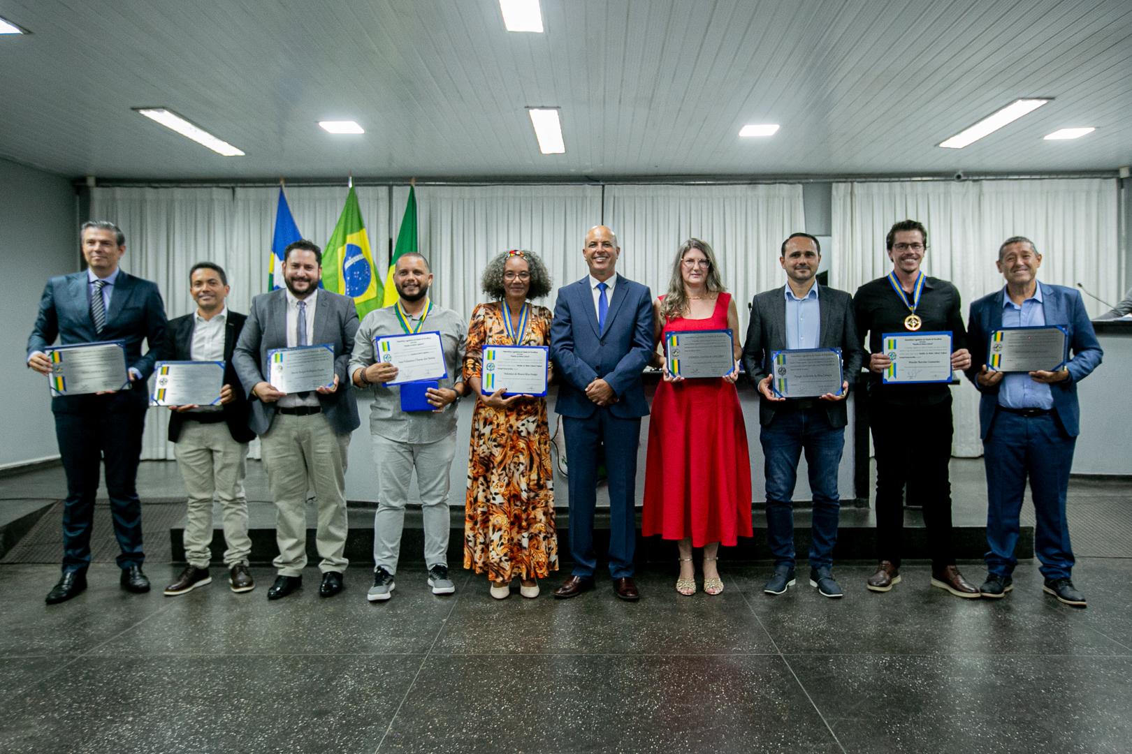 Sessão Solene I Homenagem a nove personalidades em Rolim de Moura