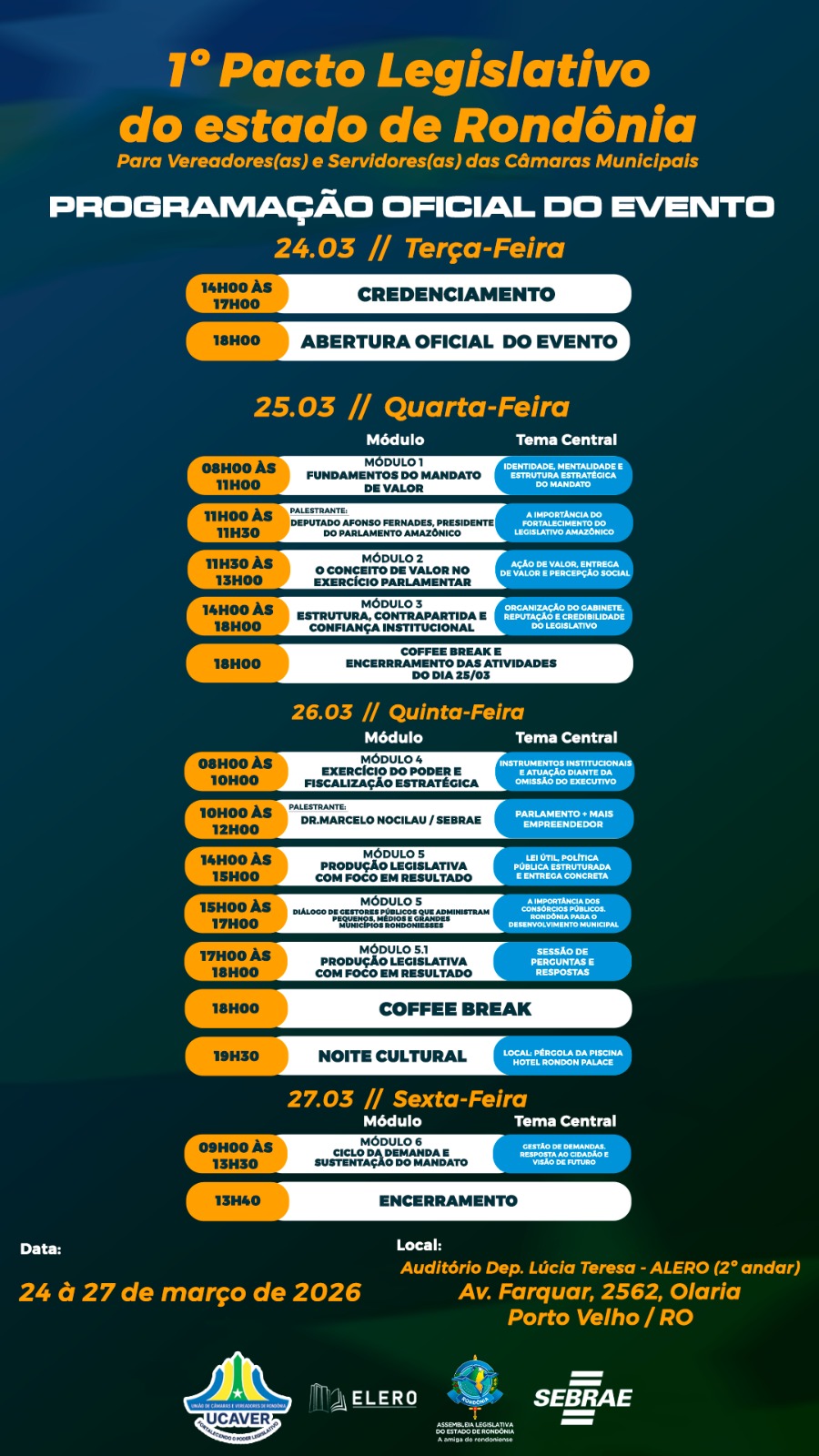 Foto: Reprodução/ALE-RO